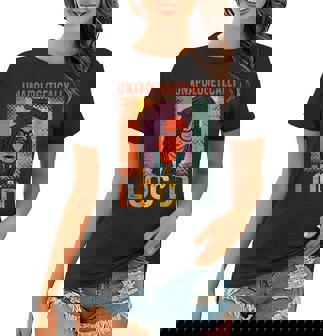 Womens Unapologetically Locd Black History Queen Melanin Locd Women T-shirt | Mazezy