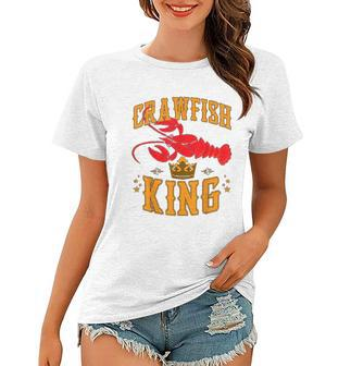 Crawfish King Crawfish Boil Party Festival Women T-shirt - Thegiftio UK