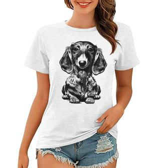 Dachshund Wiener Dog Puppy Doxie Mom Women T-shirt - Thegiftio UK