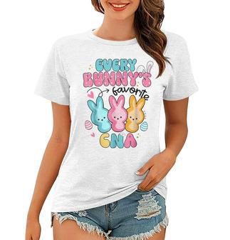 Every Bunnys Favorite Cna Nurse Cute Rabbit Eggs Easter Day Women T-shirt | Mazezy CA