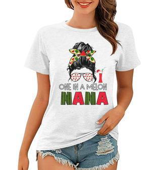 Family One In A Melone Nana Geburtstagsparty Passende Familie  Frauen Tshirt - Seseable