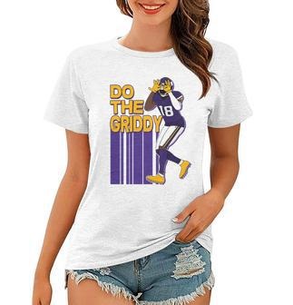Funny Football Do The Griddy Touchdown Dance V3 Women T-shirt - Monsterry AU