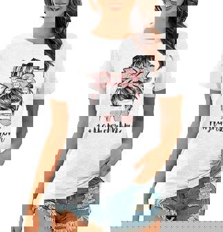 Hamster Mom Life Messy Bun Hair Mothers Day Hamster Mom Women T-shirt - Thegiftio