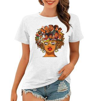 I Love My Roots Black Powerful History Month Pride Dna Women T-shirt - Seseable