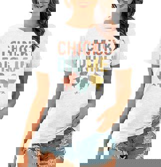 Kids Easter Chicks Dig Me Retro Vintage Chickens Spring Gift Women T-shirt | Mazezy