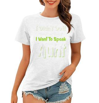 Kids Nephew Niece Gifts From Aunt Funny Quote Family Nephew Women T-shirt - Seseable
