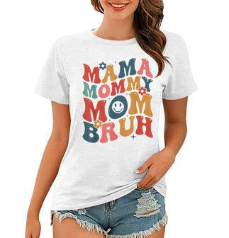 Mama Mommy Mom Bruh Mommy And Me Leopard Tie Dye Mothers Day Women T-shirt - Thegiftio UK