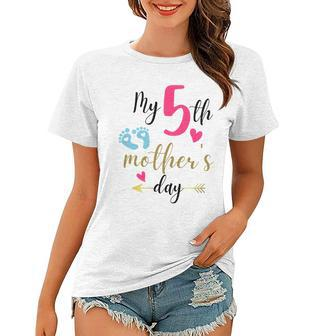 My Fifth Mothers Day Women T-shirt - Monsterry UK