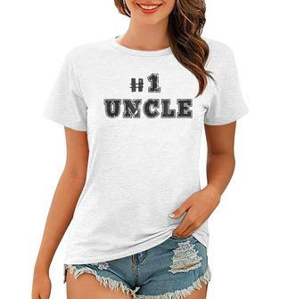 Number One Uncle Gift Favorite Relative Men Gift For Mens Women T-shirt | Mazezy