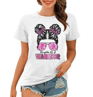 October Breast Cancer Warrior Support Pink Ribbon Womens Mom Women T-shirt | Mazezy