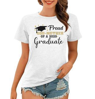 Proud Godmother Of A 2023 Graduate Class 2023 Senior 23 Women T-shirt - Thegiftio
