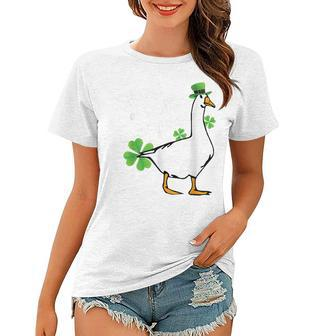 Silliest Goose At The Pub St Patrick’S Day Women T-shirt | Mazezy