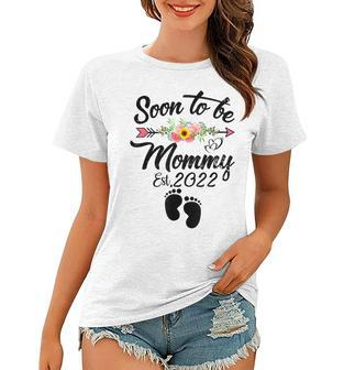 Soon To Be Mommy 2022 Mothers Day First Time Mom Pregnancy Women T-shirt | Mazezy
