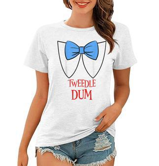 Tweedle Dum Costume Halloween Fairytale Character Women T-shirt - Thegiftio UK