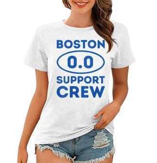 Womens 2023 Marathon Boston Support Crew Marathon 00 Support Staff Women T-shirt | Mazezy