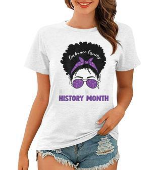 Womens National Womens History Month 2023 Embrace Equity For Women Women T-shirt | Mazezy