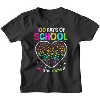 100 Days Of School Celebrate 100Th Day Of School Boys Girls Youth T-shirt - Thegiftio UK
