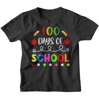 100 Days Of School Celebration Outfit For Adults Boys Girls V3 Youth T-shirt - Thegiftio UK