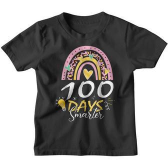 100 Days Of School Design For Kids And Kindergarten Teacher Youth T-shirt - Thegiftio UK