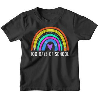 100 Days Of School Funny Teacher Student 100Th Day Youth T-shirt - Thegiftio UK
