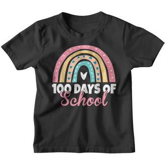 100 Days Of School Happy 100Th Day Of School Gifts Youth T-shirt - Thegiftio UK
