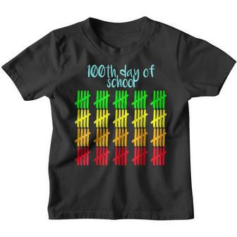100 Days Of School Student Teacher Kids 100Th Day Of School Youth T-shirt - Seseable