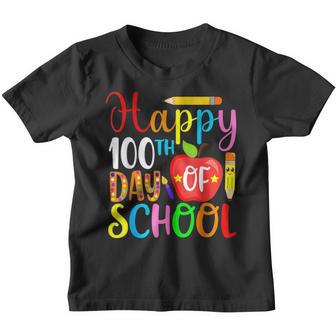100 Days Of School Teacher And Student V3 Youth T-shirt - Thegiftio UK