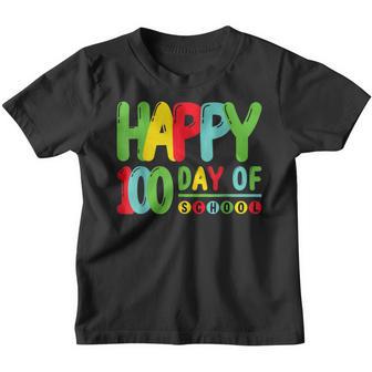 100 Days Of School Teacher Students V2 Youth T-shirt - Thegiftio UK