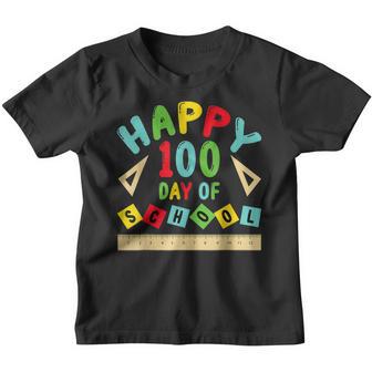 100 Days Of School Teacher Students V3 Youth T-shirt - Thegiftio UK