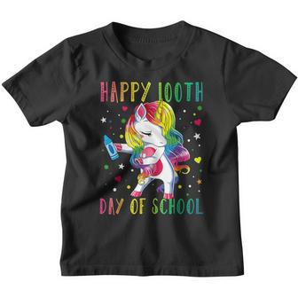 100 Days Of School Unicorn 100 Days Smarter 100Th Day V3 Youth T-shirt - Seseable