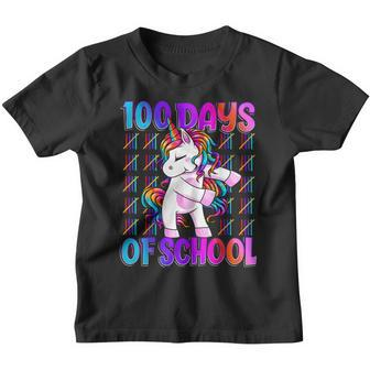 100 Days Of School Unicorn 100 Days Smarter 100Th Day Youth T-shirt - Seseable