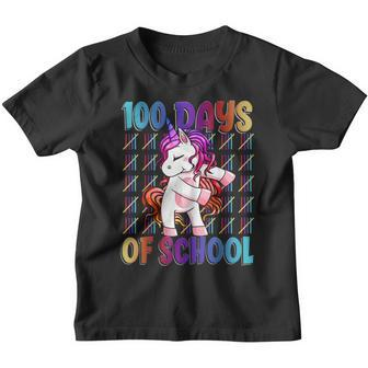 100 Days Of School Unicorn 100 Days Smarter Teacher Boy Girl Youth T-shirt - Seseable
