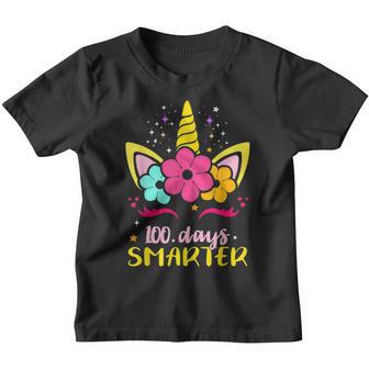 100 Days Of School Unicorn Girls Costume Kids Girls V4 Youth T-shirt - Thegiftio UK