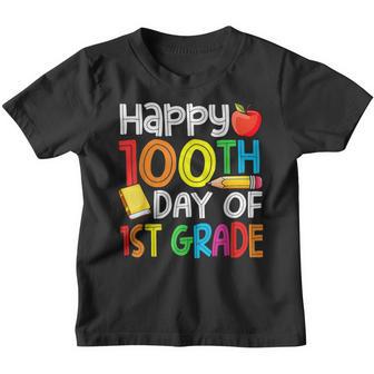 100 Days Smarter First Grade 100Th Day Of School 1St Grade Youth T-shirt - Thegiftio UK