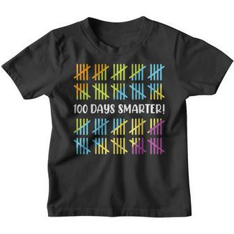 100 Days Smarter School Celebration 100 Days Of School V2 Youth T-shirt - Seseable