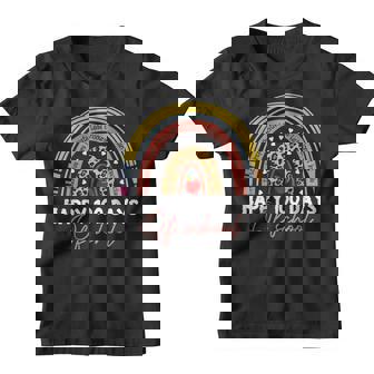 100 Days Smarter Teacher Leopard Rainbow 100Th Day Of School V3 Youth T-shirt - Seseable