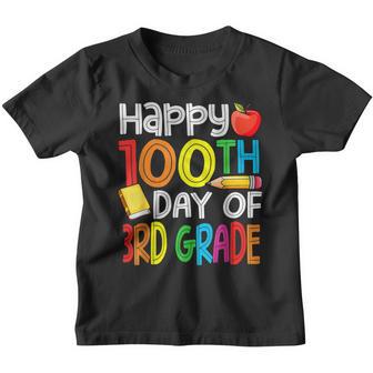 100 Days Smarter Third Grade 100Th Day Of School 3Rd Grade Youth T-shirt - Thegiftio UK