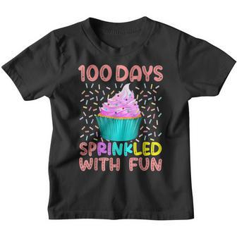 100 Days Sprinkled With Fun 100 Days Of SchoolCool Teacher Youth T-shirt - Seseable