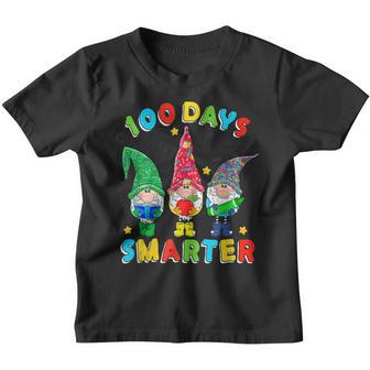 100 Days Yall Gnomes Happy 100Th Day Of School Smarter Youth T-shirt - Thegiftio UK
