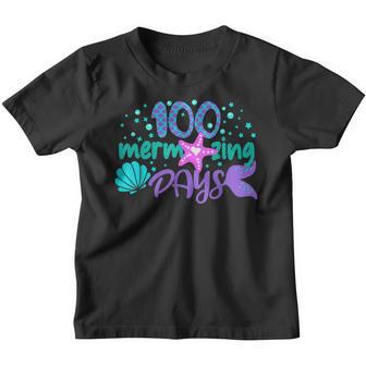 100 Mermazing Days 100 Days Of School Youth T-shirt - Thegiftio UK