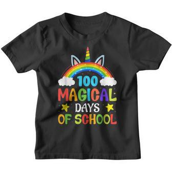 100Th Day Of Kindergarten For Girls 100 Magical Days V3 Youth T-shirt - Thegiftio UK