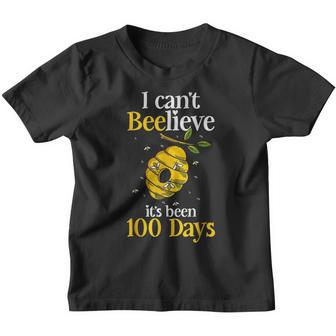100Th Day Of School Bees I Cant Beelieve Its Been 100 Days Youth T-shirt - Thegiftio UK