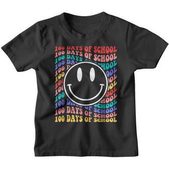100Th Day Of School For Teachers Kids Happy 100 Days V2 Youth T-shirt - Thegiftio UK