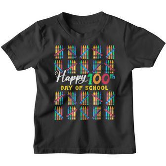 100Th Day Of School For Teachers Kids Happy 100 Days V4 Youth T-shirt - Thegiftio UK