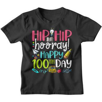 100Th Day Of School Happy 100 Days Teacher Youth T-shirt - Thegiftio UK