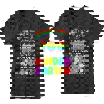 100Th Day Of School Pop It 100 Days Of Kindergarten V2 Youth T-shirt - Thegiftio