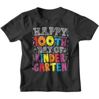100Th Day Of School Teacher Boys Girls 100 Days Kindergarten V2 Youth T-shirt - Thegiftio UK