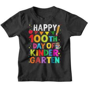100Th Day Of School Teacher Boys Girls 100 Days Kindergarten Youth T-shirt - Thegiftio UK