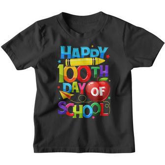 100Th Day Of School Teacher Kid Child Happy 100 Days Smarter V3 Youth T-shirt - Thegiftio UK