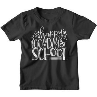 100Th Day Of School Teachers 100 Days V8 Youth T-shirt - Thegiftio UK